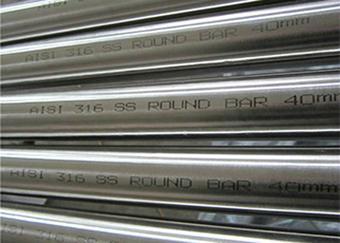 ASTM A276 AISI 316 الفولاذ المقاوم للصدأ قضيب دائري